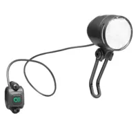 Busch & Muller Busch & müller e-bike front light lumotec iq-xs highbeam bes3 black - thumbnail