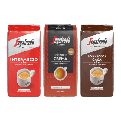 Proefpakket Segafredo - Koffiebonen 3 KG