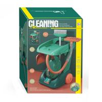 Schoonmaaktrolley met Stofzuiger - thumbnail