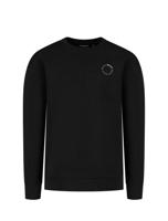 Ballin winter sweater jongens - zwart - cirkel logo - thumbnail