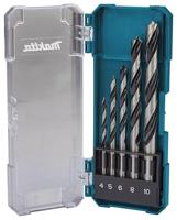 Makita D-72861 Hout-spiraalboorset 4 mm, 5 mm, 6 mm, 8 mm, 10 mm 1 stuk(s) - thumbnail