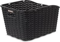 Fietsmand Basil Weave WP 43 x 32 x 25 cm - zwart - thumbnail