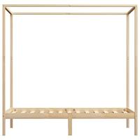 Hemelbedframe massief grenenhout 100x200 cm - thumbnail