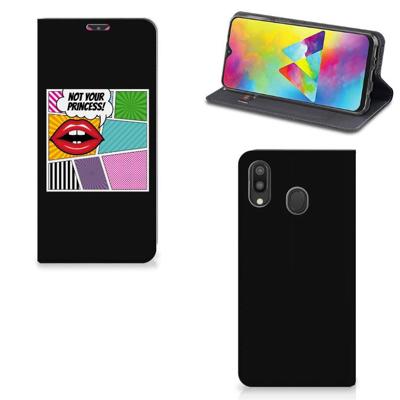 Samsung Galaxy M20 Hippe | Standcase | Popart Princess Samsung Galaxy M20 Hippe | Standcase | Popart Princess