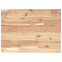 Wandschappen 4 st zwevend 40x30x2 cm onbehandeld acaciahout - thumbnail