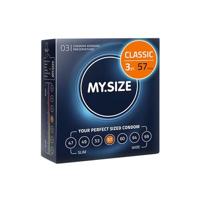 MySize PRO 57mm - Iets Ruimere Condooms 3 stuks - thumbnail