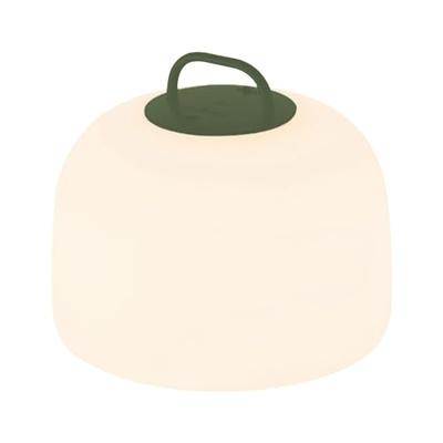 Nordlux TafellampKettle To-Go oplaadbaar wit met groen Ø 36cm - 2018013023