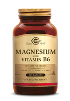 Solgar Magnesium met Vitamine B-6 Tabletten - thumbnail
