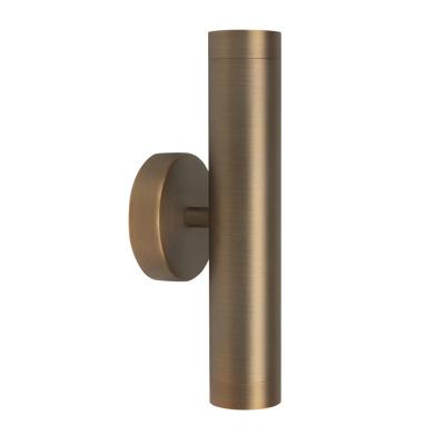 Highlight Wandlamp Perugia 2 lichts H 28 cm brons zwart