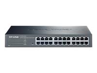 TP-Link TL-SG1024DE Managed L2 Gigabit Ethernet (10/100/1000) 1U Zwart - thumbnail