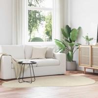 VidaXL Vloerkleden huarte beige 160 x 230 cm polyester - thumbnail