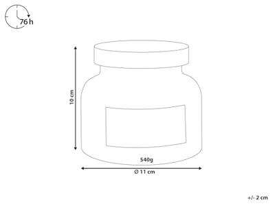 Beliani - DELIGHT BLISS - Geurkaars - Gouden appel - Soja wax Beliani - DELIGHT BLISS - Geurkaars - Gouden appel - Soja wax