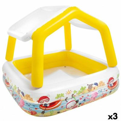 Opblaasbaar Kinderzwembad Intex Zonnetent 295 L 157 x 122 x 157 cm (3 Stuks) Opblaasbaar Kinderzwembad Intex Zonnetent 295 L 157 x 122 x 157 cm (3 Stuks)