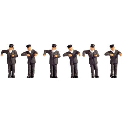 NOCH 15281 H0 Machinisten stoomlocomotief figuren Geverfd, Staand