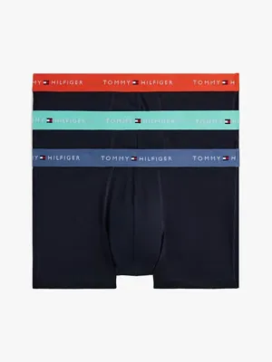 Tommy Hilfiger 3-Pack Heren Boxershorts Katoen - Mannen onderbroeken - Zwart Combi