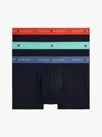 Tommy Hilfiger 3-Pack Heren Boxershorts Katoen - Mannen onderbroeken - Zwart Combi - thumbnail
