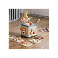 Master Automobilist 10-in-1 - TOP HELDER - Multifunctionele kubus - Fijne motoriek - Verwisselbare gezichten - thumbnail