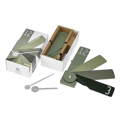 TFA Dostmann 60.3020.04 Wandklok Kwarts 400 mm x 37 mm x 400 mm Groen, Olijf, Bosgroen Slepend uurwerk (geluidsloos) TFA Dostmann 60.3020.04 Wandklok Kwarts 400 mm x 37 mm x 400 mm Groen, Olijf, Bosgroen Slepend uurwerk (geluidsloos)