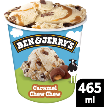 Ben & Jerry&apos;s IJs Caramel Chew Chew 465ml bij Jumbo