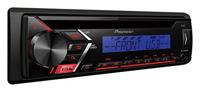 Pioneer DEH-S100UBG | 1DIN autoradio met groene toetsverlichting, display wit | CD-tuner met RDS | MP3 | USB | AUX-ingang | ARC-app - thumbnail