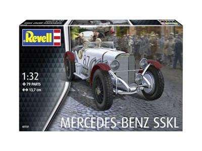 Revell 07737 Mercedes-Benz SSKL Auto (bouwpakket) 1:32 Revell 07737 Mercedes-Benz SSKL Auto (bouwpakket) 1:32