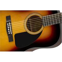 Fender CD-60 V3 Sunburst WN akoestische westerngitaar met koffer - thumbnail
