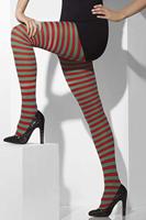 Panty rood/groen - thumbnail