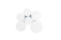 Pennenkoker MAUL Tubo wit 6-vaks Ø150x125mm - thumbnail