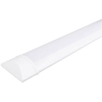 LED Batten 40W 120cm - Koud Wit 6000K - Kunststof Mat Wit - thumbnail