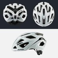 Olympic Sportswear Alpina sports race helm valparola 55-59 mat wit - thumbnail