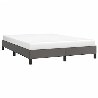 Bedframe kunstleer grijs 140x200 cm Bedframe kunstleer grijs 140x200 cm