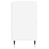 Badkamerkast 80x33x60 cm bewerkt hout wit - thumbnail