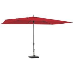 Parasol Rectangle 400x300 cm Brick rood
