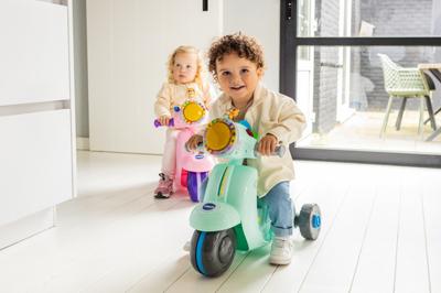 VTech 2in1 loopscooter roze