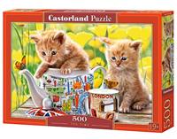 Selecta Castorland legpuzzel tea time, 500st. - thumbnail