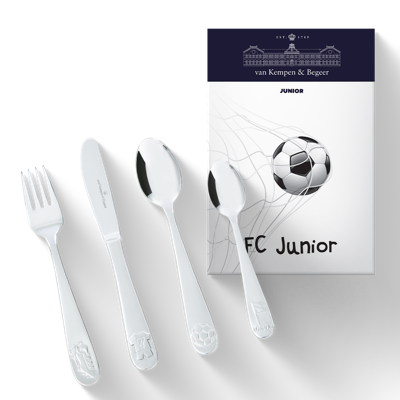 Kinderbestek voor de jonge voetballegende Kinderbestek voor de jonge voetballegende