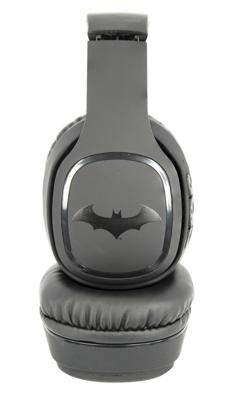 OTL Technologies TWEEN Batman Bluetooth-hoofdtelefoon (opvouwbaar, gevoerde beugel, elegant design, tot 30 uur batterijduur, voor jongeren en volwassenen) zwart