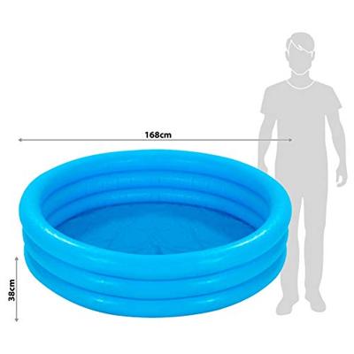 Kinderzwembad 3 rings - 168cm opblaasbaar - thumbnail