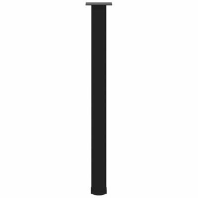 Bartafelpoten 4 st 90-92 cm staal zwart