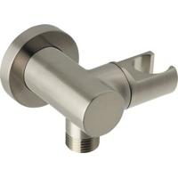 Ben muuraansluiting met handdouchehouder RVS-look - thumbnail