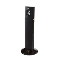 Rubbermaid peukenzuil Metropolitan, ft 43 x 109 cm, zwart - thumbnail