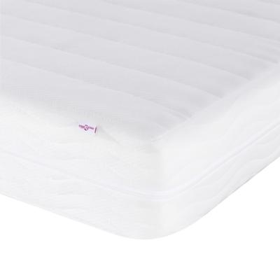 Bed met matras stof taupe 100x200 cm - thumbnail