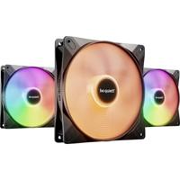 Be Quiet! light wings lx pwm rgb case fans (zwart, 3 stuks, 140 x 140 x 25 mm) - thumbnail