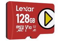 Micro SD kaart Lexar PLAY 128 GB - thumbnail