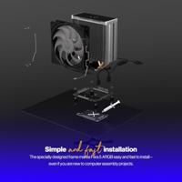 endorfy Fera 5 ARGB CPU-koellichaam met ventilator AMD AM5, AMD AM4, AMD AM3+, AMD AM2+, AMD FM2+, AMD FM1, Intel LGA 1700, Intel LGA 1200, Intel LGA 1150, - thumbnail