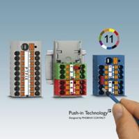 Phoenix Contact 3273066 Verdeelblok 28.6 mm Spanveer Grijs 10 stuk(s) - thumbnail