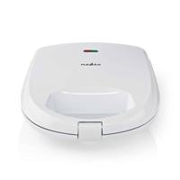 Nedis KASM110FWT Sandwich Maker 700 W 20.5 X 12 Cm Automatische Temperatuurregeling Abs - thumbnail