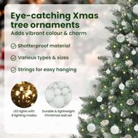 VidaXL Kunstkerstboom met 150 led groen 150 cm pvc en plastic en staal - thumbnail