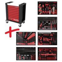 KS Tools 8106338 Werkplaatswagen Kleur (specifiek): Zwart, Rood - thumbnail