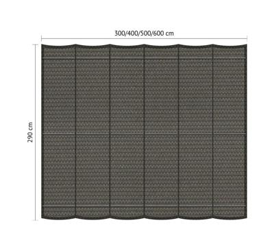 Harmonicadoek B 2,90 x L 4,00 m Cool Grey Shadow Comfort - Shadow comfort Harmonicadoek B 2,90 x L 4,00 m Cool Grey Shadow Comfort - Shadow comfort